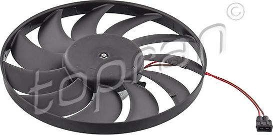 Topran 110 690 - Ventilator, radiator aaoparts.ro