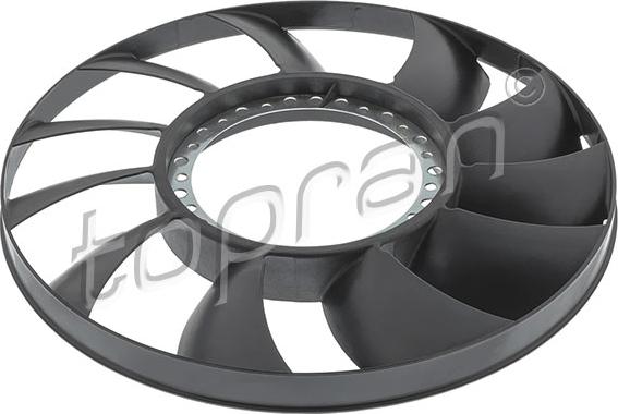 Topran 111 410 - Paleta ventilator, racire motor aaoparts.ro