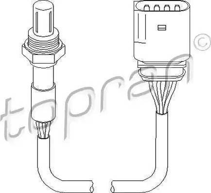 Topran 111 623 - Sonda Lambda aaoparts.ro