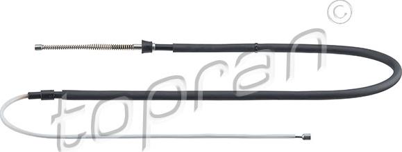 Topran 111 212 - Cablu, frana de parcare aaoparts.ro