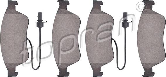 Topran 113 175 - Set placute frana,frana disc aaoparts.ro