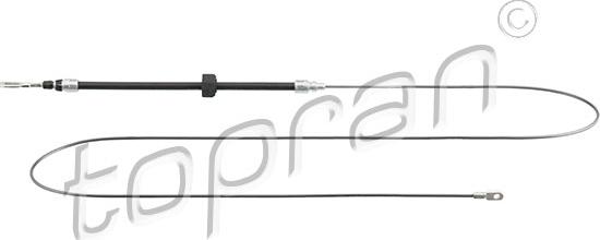 Topran 112 145 - Cablu, frana de parcare aaoparts.ro