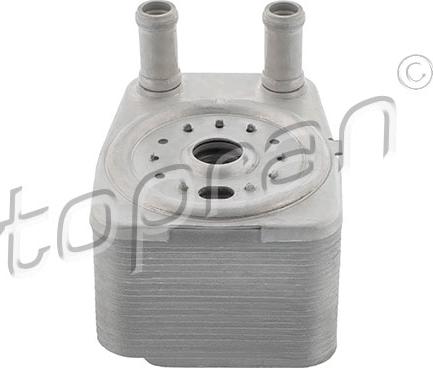Topran 112 203 - Radiator ulei, ulei motor aaoparts.ro