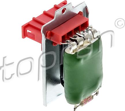 Topran 112 216 - Rezistor, ventilator habitaclu aaoparts.ro