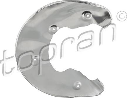 Topran 117 960 - Protectie stropire,disc frana aaoparts.ro