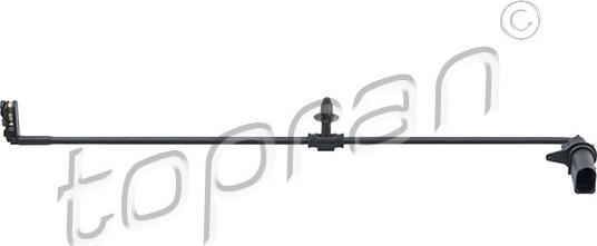 Topran 117 345 - Senzor de avertizare,uzura placute de frana aaoparts.ro