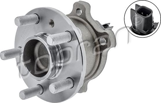 Topran 304 566 - Butuc roata aaoparts.ro