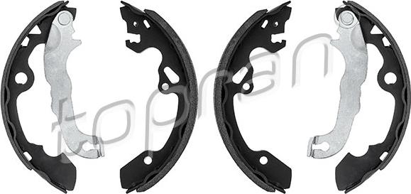 Topran 301 306 - Set saboti frana aaoparts.ro