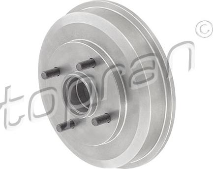 Topran 302 345 - Tambur frana aaoparts.ro