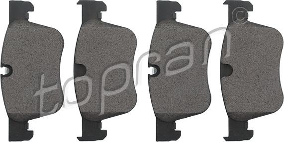 Topran 209 189 - Set placute frana,frana disc aaoparts.ro