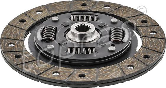 Topran 205 265 - Disc ambreiaj aaoparts.ro