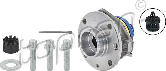 Topran 205 767 - Set rulment roata aaoparts.ro