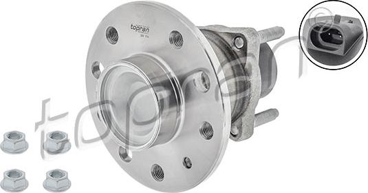 Topran 205 774 - Set rulment roata aaoparts.ro