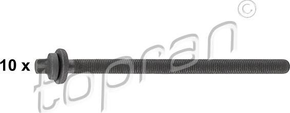 Topran 206 745 - Set surub, chiulasa aaoparts.ro
