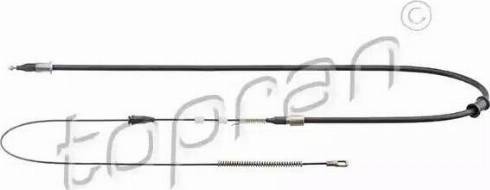 Topran 200 874 - Cablu, frana de parcare aaoparts.ro