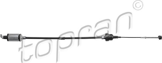 Topran 201 349 - Cablu ambreiaj aaoparts.ro