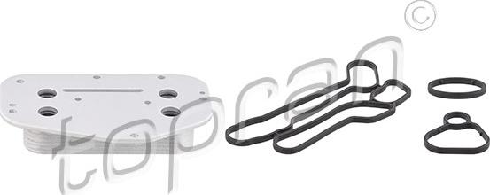 Topran 208 824 - Radiator ulei, ulei motor aaoparts.ro