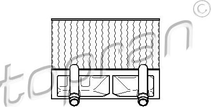 Topran 202 698 - Schimbator caldura, incalzire habitaclu aaoparts.ro