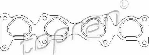 Topran 207 614 - Garnitura, galerie admisie aaoparts.ro