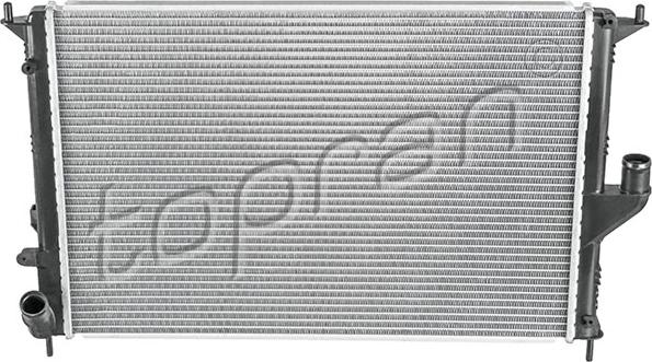 Topran 700 965 - Radiator, racire motor aaoparts.ro
