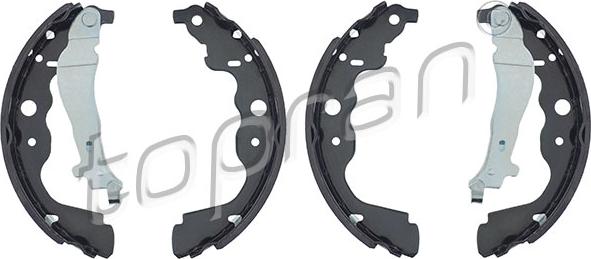 Topran 701 434 - Set saboti frana aaoparts.ro