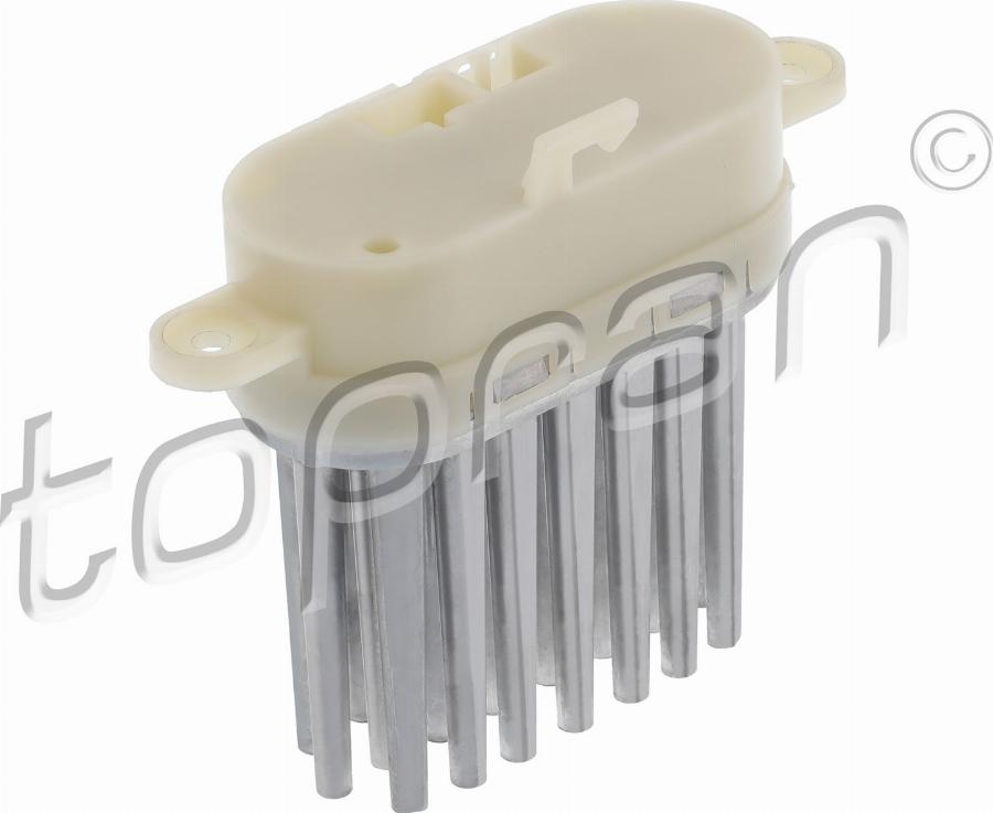 Topran 702 001 - Rezistor, ventilator habitaclu aaoparts.ro