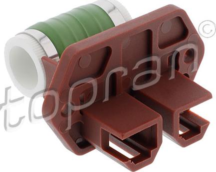 Topran 724 269 - Rezistor, Electromotor - ventilator aaoparts.ro