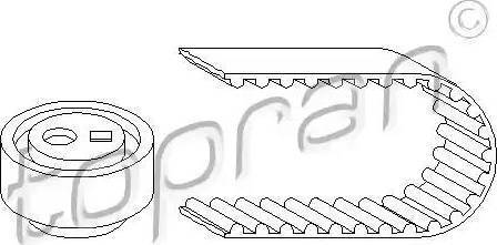 Topran 720 145 - Set curea de distributie aaoparts.ro
