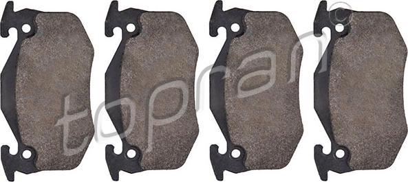 Topran 720 250 - Set placute frana,frana disc aaoparts.ro