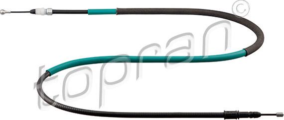 Topran 723 583 - Cablu, frana de parcare aaoparts.ro