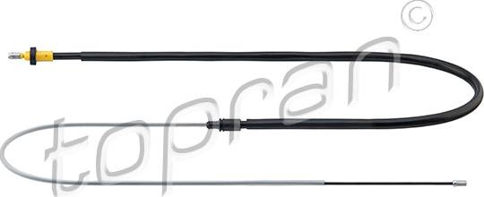 Topran 723 600 - Cablu, frana de parcare aaoparts.ro