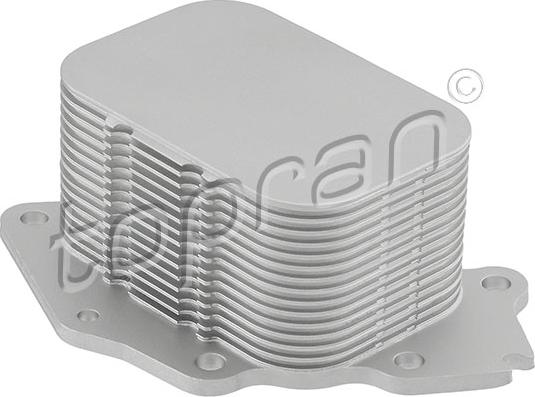 Topran 723 122 - Radiator ulei, ulei motor aaoparts.ro