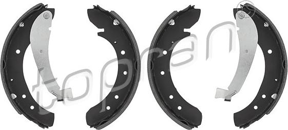 Topran 723 803 - Set saboti frana aaoparts.ro