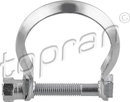 Topran 722 343 - Conector teava, sistem de esapament aaoparts.ro