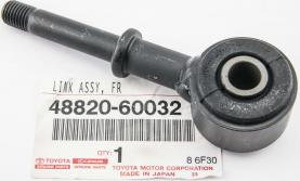 TOYOTA 48820-60032 - Brat / bieleta suspensie, stabilizator aaoparts.ro