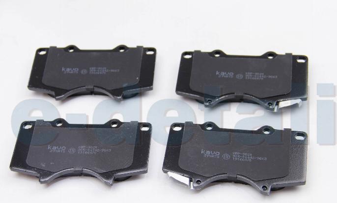 TOYOTA 04465YZZDB - Set placute frana,frana disc aaoparts.ro