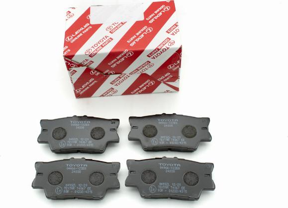 TOYOTA 04466YZZE8 - Set placute frana,frana disc aaoparts.ro