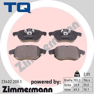 TQ 244939 - Set placute frana,frana disc aaoparts.ro