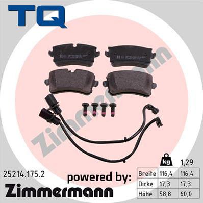 TQ TQ-BP0948 - Set placute frana,frana disc aaoparts.ro