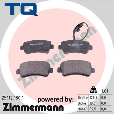 TQ TQ-BP0927 - Set placute frana,frana disc aaoparts.ro