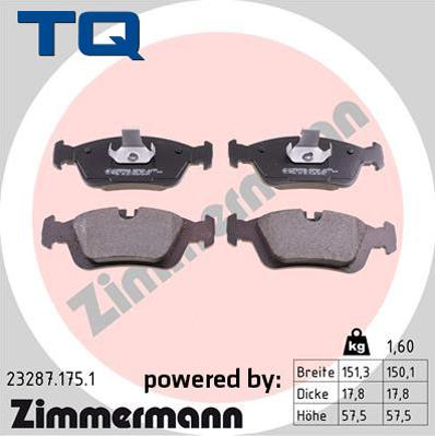 TQ 222681 - Set placute frana,frana disc aaoparts.ro