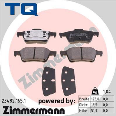 TQ 222687 - Set placute frana,frana disc aaoparts.ro