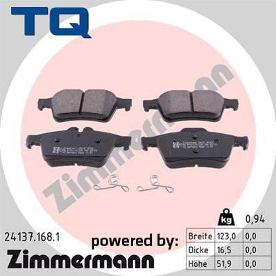 TQ 222715 - Set placute frana,frana disc aaoparts.ro