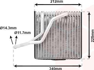 TQ TQ-5800V030 - Evaporator,aer conditionat aaoparts.ro