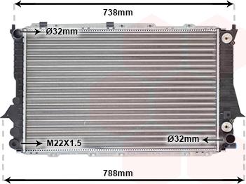 TQ TQ-03002084 - Radiator, racire motor aaoparts.ro
