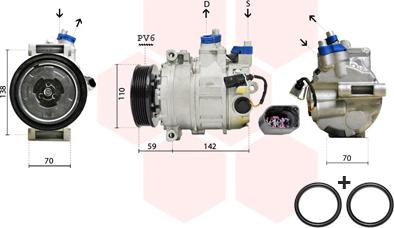 TQ TQ-0300K029 - Compresor, climatizare aaoparts.ro