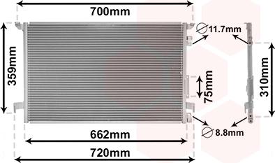 TQ TQ-37005333 - Condensator, climatizare aaoparts.ro