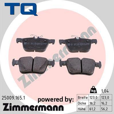 TQ TQ-BP0909 - Set placute frana,frana disc aaoparts.ro
