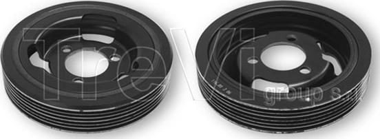 Trevi Automotive PC1182 - Fulie curea, arbore cotit aaoparts.ro