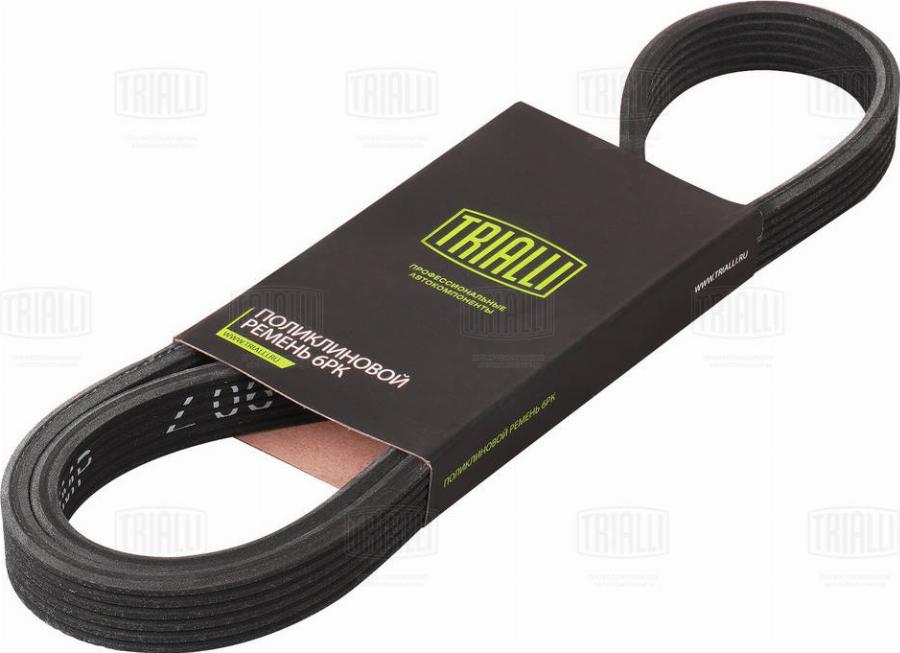 Trialli 6DPK1195 - Curea transmisie cu caneluri aaoparts.ro